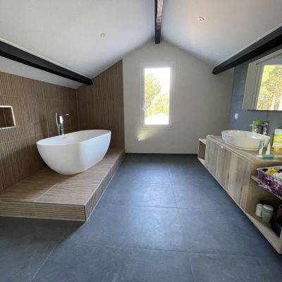 Rénovation d'une maison individuelle à Le Barp