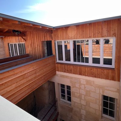 Rénovation d'un immeuble à Bordeaux, Cour de l'Yser