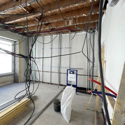 Rénovation d'un immeuble de 20 logements à Nantes.