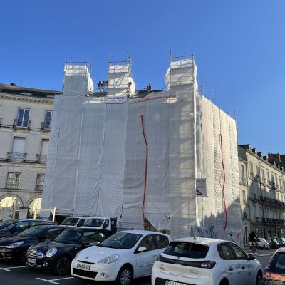 Rénovation d'un immeuble de 20 logements à Nantes.