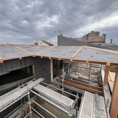 Rénovation d'un immeuble à Bordeaux, Cour de l'Yser