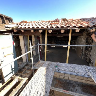 Rénovation d'un immeuble à Bordeaux, Cour de l'Yser