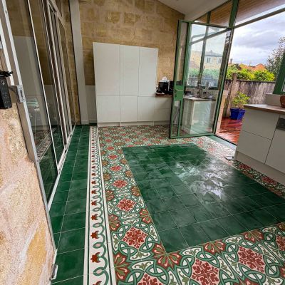 Rénovation d'une maison bordelaise.