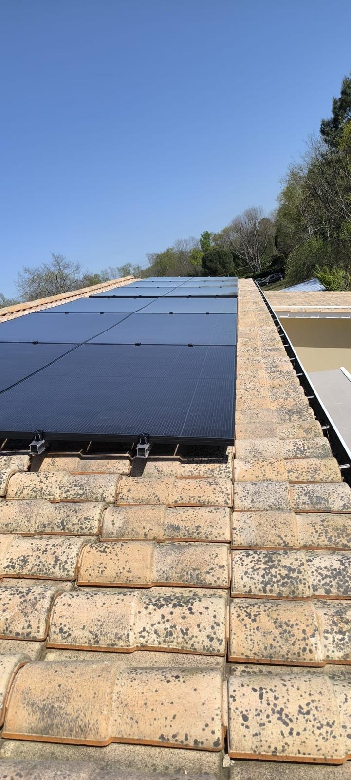 Réalisation d’une centrale photovoltaïque de 6 KWc au Taillan Medoc 33