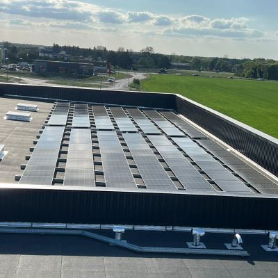 Installation photovoltaïque à Amilly