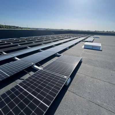 Installation photovoltaïque en toiture